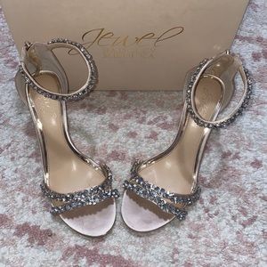 Badgley Mischka Jeweled Heels 👠
